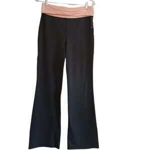 Calvin Klein Performance Fold Over Workout Wide Leg Leggings M